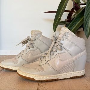 Nike platform womens high top sneakers